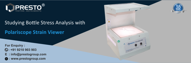 Studying Bottle Stress Analysis with Polariscope Strain Viewer